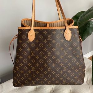 Gently used LV Neverfull GM